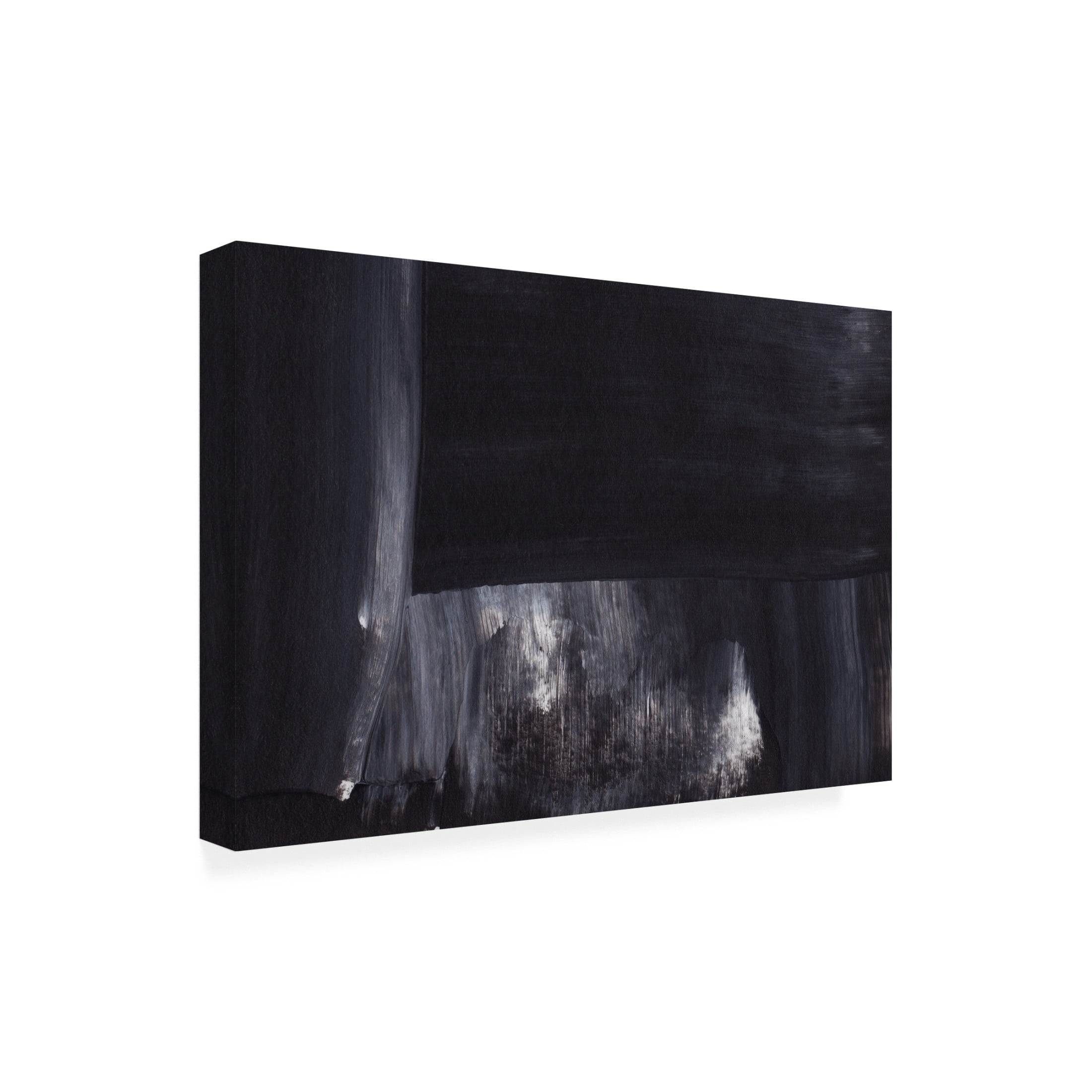 Trademark Fine Art uplusmestudio Midnight Texture Canvas Wall Art