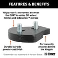 CURT, 5th Wheel Wedge Kit, 16992 for Rotating Pin Box - Walmart.com