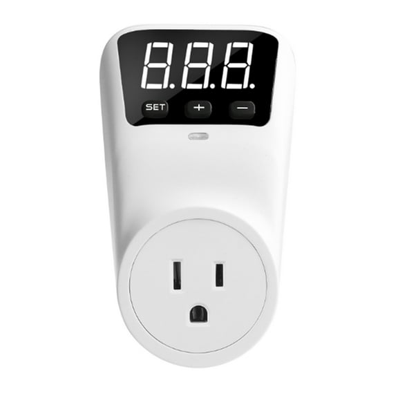 HLP02 Voltage Protector Reset over Under Voltage Protector Socket Digital Display Power Surge Protector US Plug