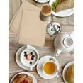 thumbnail image 4 of Khaki Solid Color Kitchen Dish Towels for Drying Dishes Set of 4, Aesthetics Contemporary Luxury Waffle Weave Microfiber Hand Tea Bathroom Towels Quick Dry & Absorbent Towel 15.7x23.6, 4 of 7