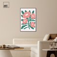 thumbnail image 3 of Theres Blush Flowers Canvas Boho Colorful Wall Art by Art Remedy, Black Frame, 30" x 45", 3 of 7
