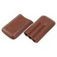 thumbnail image 3 of Case Holder, Cigar Carrying Box  Workmanship Pretty Design  For Outdoor Brown, 3 of 8