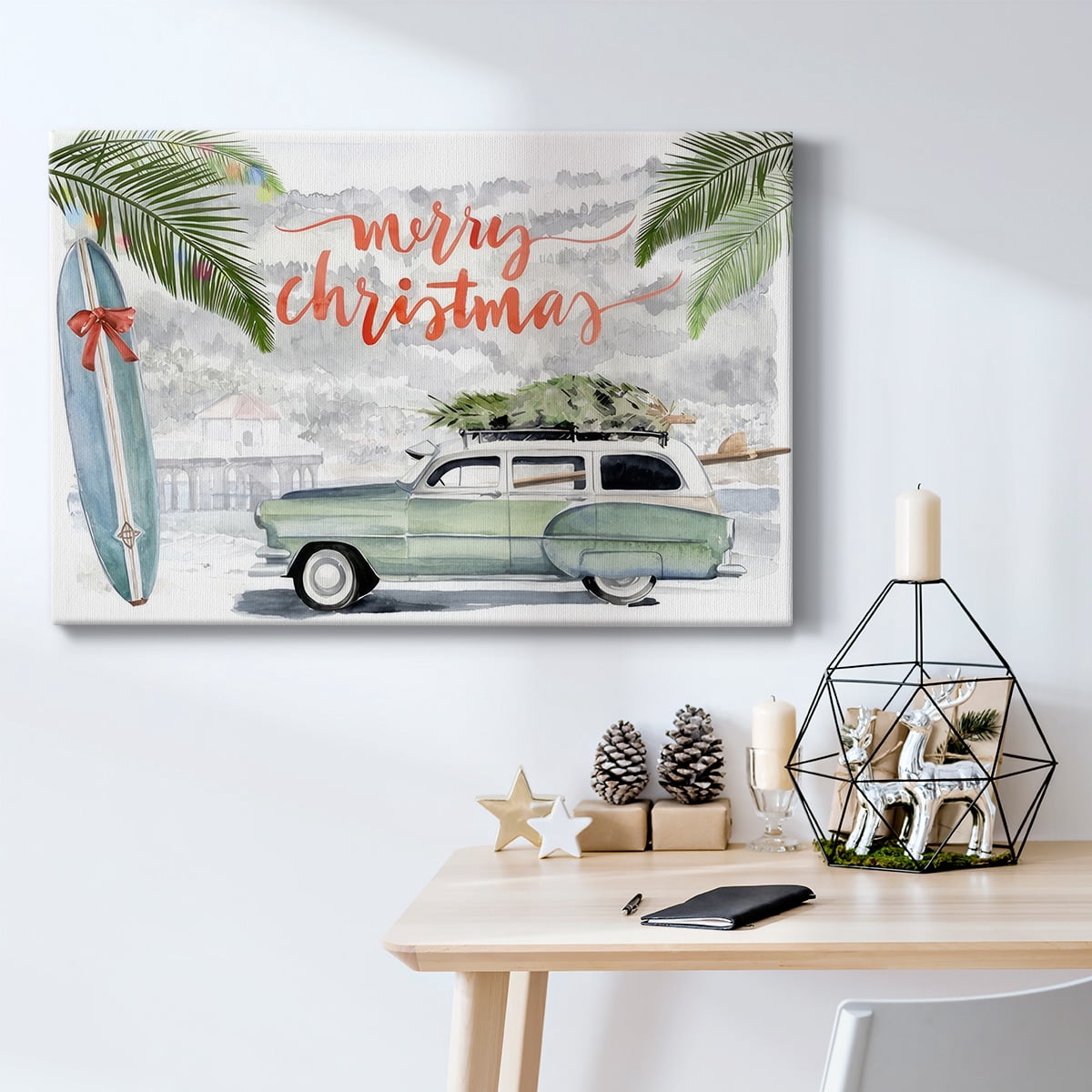 So Cali Christmas Collection A- Gallery Wrapped Canvas