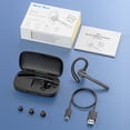thumbnail image 6 of New Bee M54 Bluetooth Headset, Single Ear Wireless Earpiece with 500mAh LED Digital Charging Case, 6 of 14