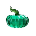 thumbnail image 2 of Glass Pumpkin Figurine, Clear Harvest Decor, Tabletop Centerpiece, Captures Beautiful Light and Adds Elegant Shine for Mantel Shelves, Dining Tables and Entryway Consoles., 2 of 6