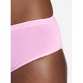 thumbnail image 6 of Joyspun Women's Cotton Hipster Panties, 6-Pack, Sizes S-XXXL, 6 of 12