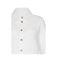 thumbnail image 4 of Blusa George para Mujer, Manga Larga Blanca Talla EG, 4 of 4