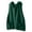 Green, variant on Hooded Knit Vest Sweater Casual Outerwear Cardigan With Pockets Sleeveless Open Front Fall Winter Fashion Stylish Cozy Women's Outerwear Vests