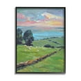 thumbnail image 4 of Stupell Industries Country Rural Grasslands Striking Pink Sunset Sky Painting Black Framed Art Print Wall Art, Design by Allayn Stevens, 4 of 5