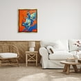 thumbnail image 3 of Stupell Industries Modern Rodeo Painting Animals & Insects Painting Gold Floater Framed Art Print Wall Art, 25 x 31, 3 of 10