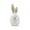 A, variant on B Small White Ceramic Bunny Rabbit Figurine Porcelain Easter Statue For Home Shelf Decor