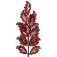 thumbnail image 2 of Vickerman L186603 22 in. Red Matte Mistletoe Leaf Spray, 12 per Bag, 2 of 6