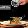 thumbnail image 4 of Molinillo de cocina manual para especias y sales Molinillo de sal y pimienta de acero inoxidable 2 en 1, 4 of 8