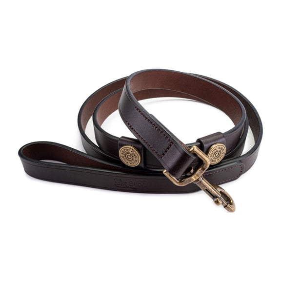 King Buck Premium Leather Leash, Leather, 6 foot