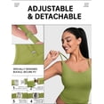 thumbnail image 4 of Débardeurs pour Femmes à Bretelles Spaghetti Ajustables, Débardeur à Double Doublure, Coupe Ajustée, Débardeur Cami pour Sorties, Hauts y2k, 4 of 5