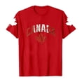 thumbnail image 4 of Wang6 Womens Short Sleeve Plus Size Tshirts Casual Canada Printed Graphic Tees Shirts Summer Crew Neck Loose Fit Tops Red L, 4 of 4