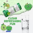 thumbnail image 5 of Oodles of Doodles Kids' Green Apple & Lime Sparkling Water, Color on The Can, 8.4 fl oz, 4 Cans, 5 of 8