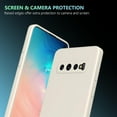 thumbnail image 5 of for Samsung Galaxy S10 Plus Case White, Scratch Resistant with Soft Touch, Slim Thin Phone Cover for Samsung Galaxy S10 Plus, 5 of 14