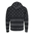 thumbnail image 2 of J. America Triblend Fleece Hooded Sweatshirt, 2 of 2