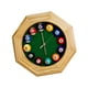 thumbnail image 5 of Reloj de pared de billar con adorno de madera, ligero, fácil de leer, arte de pared, reloj colgante para cocina, oficina, sala de estar, cafetería y b, 5 of 9