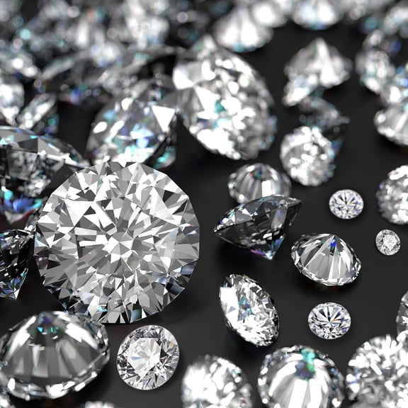 800 Pieces Clear Diamond Decorations,Happon Acrylic Diamond Table Scatter Crystals for Table,Fake Diamonds Acrylic Gems Crystals for Vase Fillers Party Table (30mm, 20mm, 12mm, 8mm, 4mm)