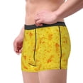 thumbnail image 2 of Uemuo nachos cracker Pattern Men's Boxer Briefs,Trunk Anti-Chafing,Comfortable, Durable, and Stylish Underwear-Large, 2 of 5