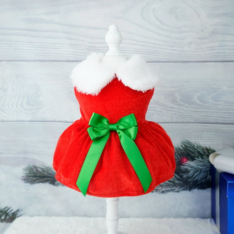 christmas dress with dogs on it Dog Dress, Dog Christmas Dress, Cat Dress, Dog Wedding Dress, Dog Dresses for Small Dogs Girl, Girl Puppy Princess Tutu Dress with Leash Ring, Fashion Pet Dog Clothes for Birthday Wedding(M-Blue) -
