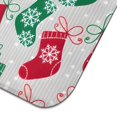 thumbnail image 5 of Christmas Stocking Pattern Dish Drying Mat for Kitchen 1 Pack, Ultra Absorbent Microfiber Dishes Drainer Mats,16x18in(41x46cm), 5 of 6