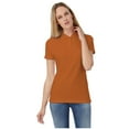 thumbnail image 2 of B&C Womens ID.001 Plain Short Sleeve Polo Shirt, 2 of 4