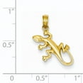 thumbnail image 3 of 14k Polished Gecko Pendant, 3 of 3