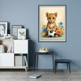 thumbnail image 7 of Diamond Art Kits for Adults - 5d Leopard Cub Soccer Flowers Diamond Painting for Adults, Diamond Art for Adults Beginners, Diamond Painting Kits for Adults for Home Wall Decor, 7 of 7