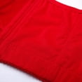 thumbnail image 4 of Sujetador fino de talla grande con parte superior de tubo fruncido en V profundo, ropa interior de encaje sexy ajustable y cómoda con copa DE, 4 of 5