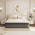 thumbnail image 2 of VQRking Full Size Mattress 10 Inch, Hybrid Full Mattress in a Box Gel Memory Foam with Pocket Springs, Medium Firm, Motion Isolation & Pressure Relief, CertiPUR-US, 2 of 9
