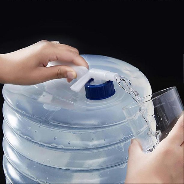 Transparent Telescopic Bucket Portable Water Storage Tank with Facuat for Climbing