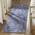 thumbnail image 2 of SAFAVIEH Palazzo Henrika Traditional Area Rug, Purple/Black, 4' x 6', 2 of 8