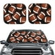 thumbnail image 2 of Fotbe Brown Football On Black Juego de 2 Piezas de Parasoles para Parabrisas | Bloqueador Solar para Auto | Accesorios Plegables para Protección Solar Interior-Medium, 2 of 6
