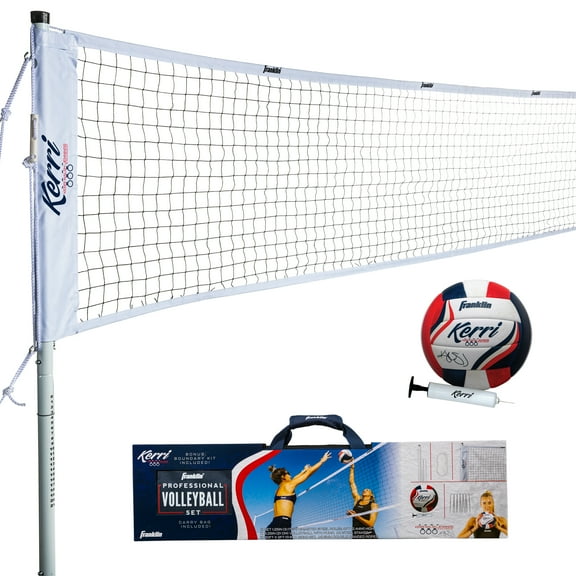 Kerri Walsh Jennings Edition Pro Quad Volleyball Set