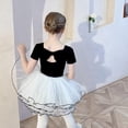 thumbnail image 3 of Kid Girls Long Sleeve Leotards Ballet Dance Sparkly Tutu Dress Ballerina Outfits, 3 of 4