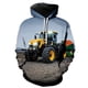 thumbnail image 2 of Sudadera con capucha de moda, chaqueta informal, sudadera con capucha de invierno, sudadera con capucha con estampado 3D de tractor y coche, 2 of 4