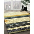 thumbnail image 2 of Ahgly Company Indoor Rectangle Contemporary Sun Yellow Abstract Area Rugs, 8' x 10', 2 of 6