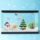 thumbnail image 5 of POPETPOP 2 adornos navideños de muñeco de nieve para acuario, decoración navideña para peceras, decoración de resina para acuario, 5 of 7