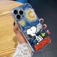 thumbnail image 1 of Cute Snoopy Anime Cartoon Transparent Phone Case For iPhone 15 14 13 12 11 Pro Max Xr Xs Max 8Plus Case A For iPhone 12 ProMax, 1 of 5