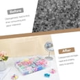 Clear Large Bead Organizer Box, 132Pcs Small Containers with Labels ...