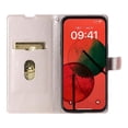 thumbnail image 2 of KAIYANG Funda para Samsung Galaxy A36 5G con estampado de puntos, de piel sintética, con ranura para tarjetas y correa, color oro rosa y multicolor, 2 of 5