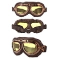 thumbnail image 4 of TYSKL Lunettes de Moto Rétro Pilote Anti-Buée Lunettes Chaudes ATV Motocross Lunettes de Protection, 4 of 4