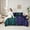 Green Purple, variant on Feelyou Neon Lightning Bedding Comforter Set 7pcs, Green Blue Honeycomb Queen Bedding Sets