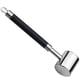 thumbnail image 4 of Martillo De Carne Martillo De Carne Suelta Martillo De Carne De Acero Inoxidable 304 Martillo De Carne De Cerdo Martillo De Carne Ablandador De Carne De Doble Cara Para Golpear Carne Picada Batidor Serendint HA022028-00, 4 of 7