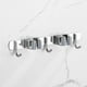 thumbnail image 1 of Estante flotante de pared para baño, estante de exhibición de metal, estante flotante de acero al carbono, decoración moderna para baño, estilo industrial rústico, marco de metal, para, 1 of 9