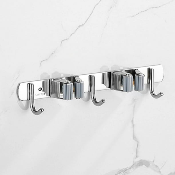 Estante flotante de pared para baño, estante de exhibición de metal, estante flotante de acero al carbono, decoración moderna para baño, estilo industrial rústico, marco de metal, para