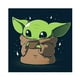 thumbnail image 1 of Cuadros Decorativos 5D DIY dibujos animados Yoda diamante imagen resina arte completo redondo Rhinestone pintura Likrtyny embutido en tela, 1 of 9